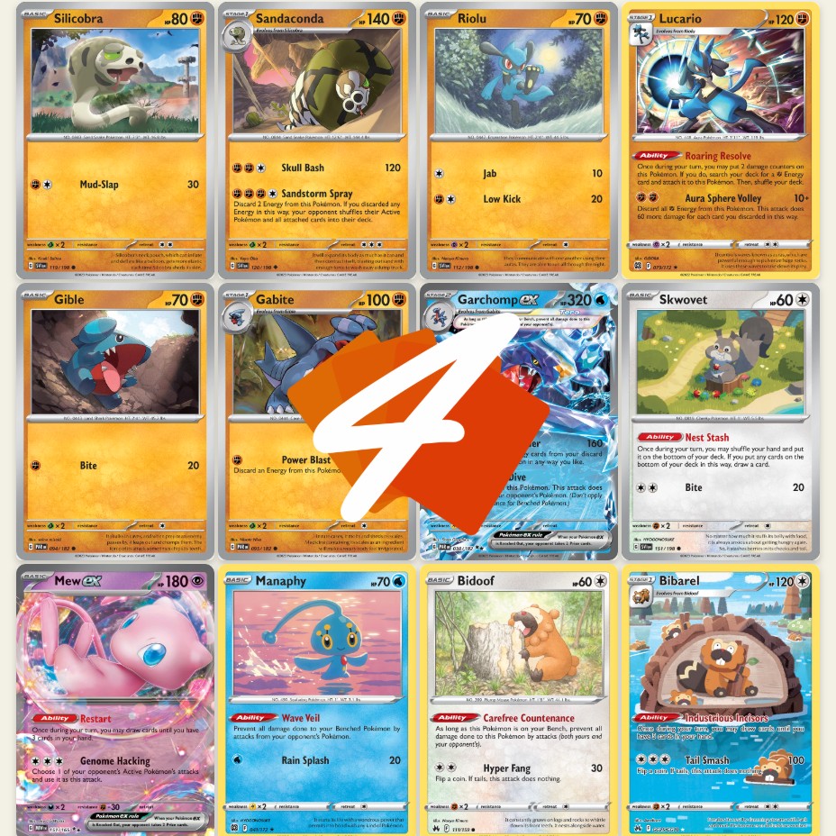 SANDACONDA : Shuffle Their Pokemon Back to Their Deck! w/ GARCHOMP! VERSION 1 - PTCGL Gameplay